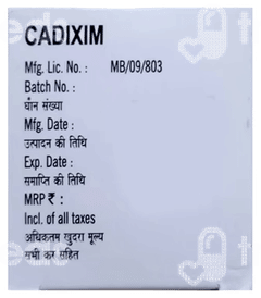 Cadixim Oral Suspension 30Ml