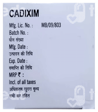 Cadixim Oral Suspension 30Ml