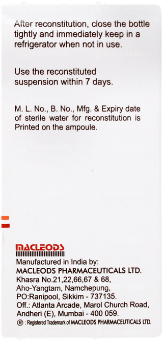 Cefolac Cv 50 Suspension 30ml