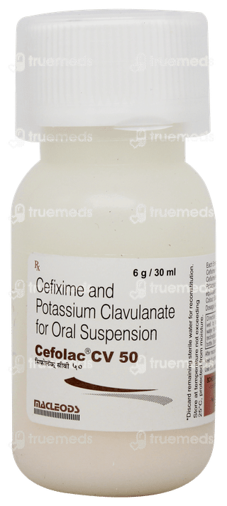 Cefolac Cv 50 Suspension 30ml