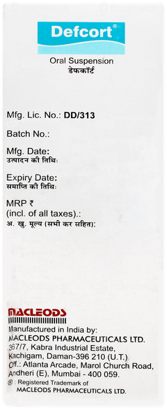 Defcort Suspension 30ml