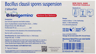 Enterogermina Suspension 5Ml