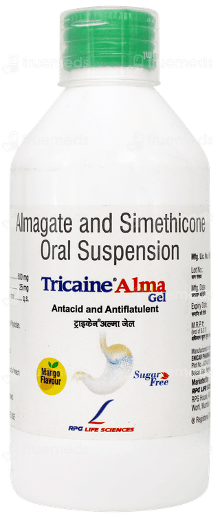 Tricaine Alma Mango Flavour Sugar Free Gel 200ml