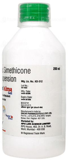 Tricaine Alma Mango Flavour Sugar Free Gel 200ml