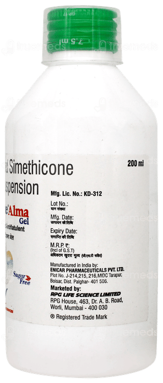 Tricaine Alma Mango Flavour Sugar Free Gel 200ml