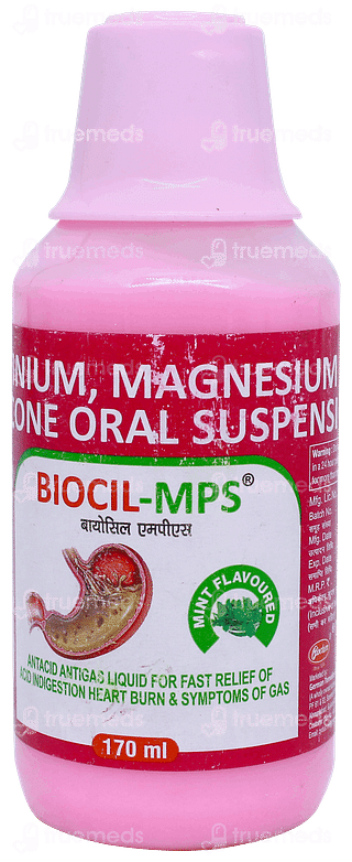 Biocil Mps Mint Flavour Suspension 170ml