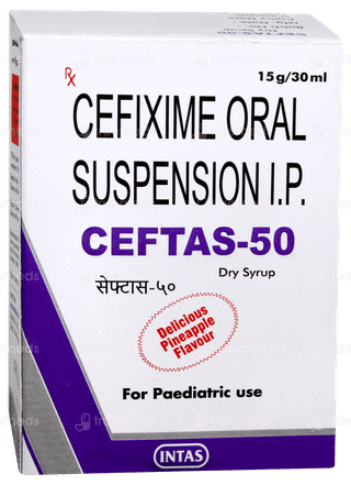 Ceftas 50 Pineapple Flavour Dry Syrup 30ml