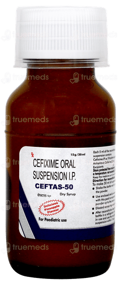 Ceftas 50 Pineapple Flavour Dry Syrup 30ml