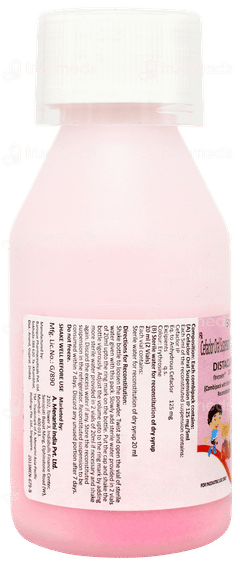Distaclor 125mg Strawberry Flavour Suspension 60ml Distaclor 125mg Strawberry Flavour Suspension 60ml