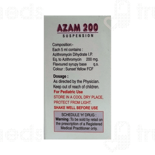 Azam 200 MG Oral Suspension 15 ML