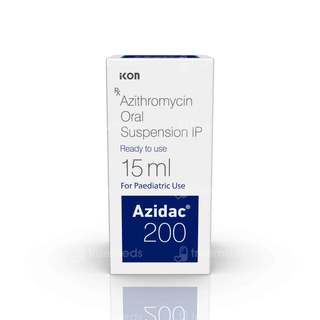 Azidac 200 Mg Oral Suspension 15 Ml