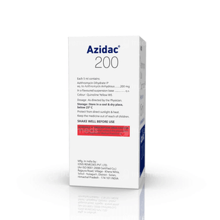 Azidac 200 Mg Oral Suspension 15 Ml