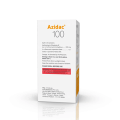 Azidac 100 Mg Oral Suspension 15 Ml