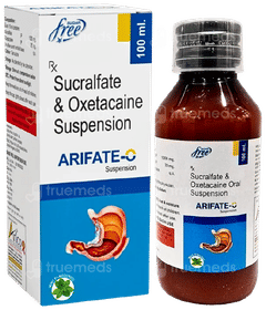 Arifate O 1000/20 MG Oral Suspension 100 ML Arifate O 1000/20 MG Oral Suspension 100 ML