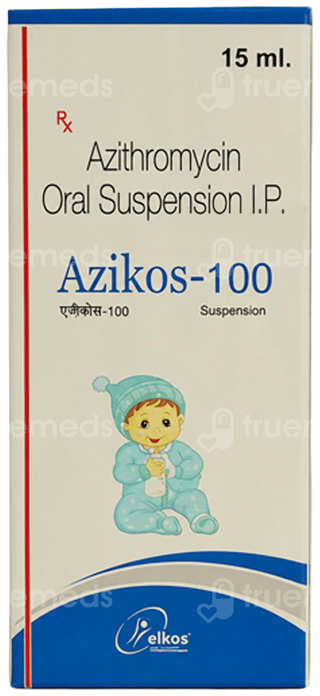 Azikos 100 Mg Oral Suspension 15 Ml