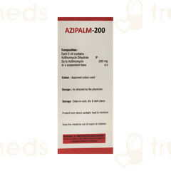 Azipalm 200 MG Mango Oral Suspension 30 ML Azipalm 200 MG Mango Oral Suspension 30 ML