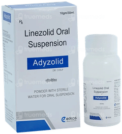 Adyzolid 100 Mg Oral Suspension 30 Ml