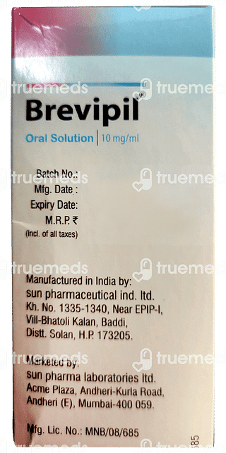 Brevipil 10 MG Oral Solution 200 ML