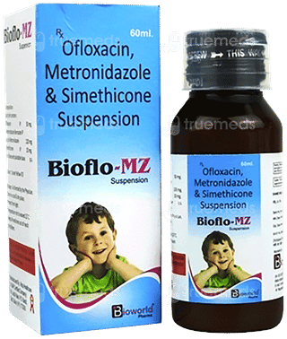 Bioflo Mz 50/120/10 Mg Oral Suspension 60 Ml