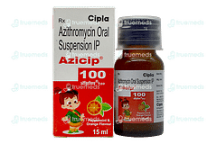 Azicip 100 MG Oral Suspension 15 ML