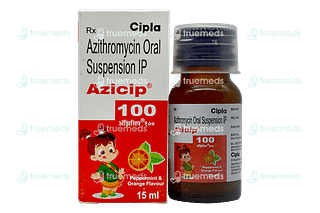 Azicip 100 MG Oral Suspension 15 ML