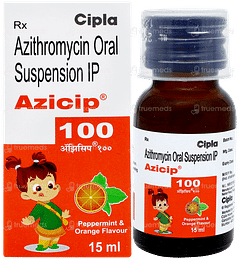 Azicip 100 Peppermint And Orange Flavour Suspension 15ml Azicip 100 Peppermint And Orange Flavour Suspension 15ml