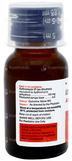 Azicip 100 Peppermint & Orange Flavour Suspension 15ml Azicip 100 Peppermint & Orange Flavour Suspension 15ml