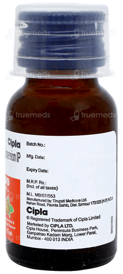Azicip 100 Peppermint & Orange Flavour Suspension 15ml Azicip 100 Peppermint & Orange Flavour Suspension 15ml