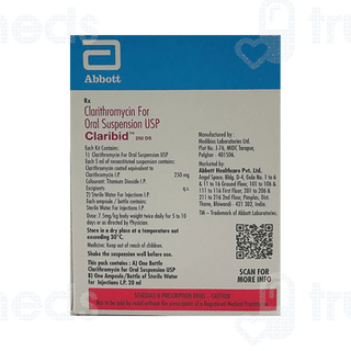 Claribid 250 Ds Fruit Punch Flavour Suspension 30ml