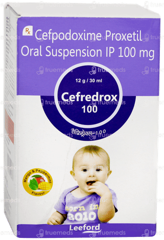 Cefredrox 100 Mango & Peppermint Flavour Suspension 30ml