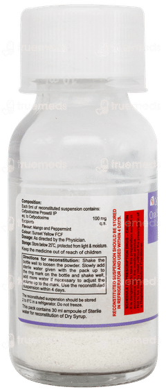 Cefredrox 100 Mango & Peppermint Flavour Suspension 30ml