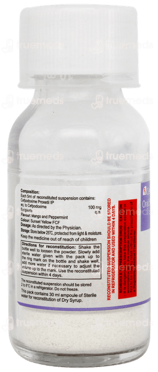 Cefredrox 100 Mango & Peppermint Flavour Suspension 30ml