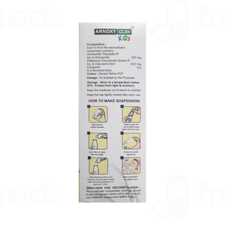 Arnoxy Clav Kids 200/28.5 MG Oral Suspension 30 ML