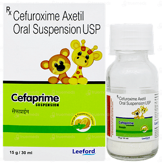 Cefaprime Orange & Peppermint Flavour Suspension 30ml