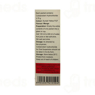 Colsenat Mango Sugar Free Oral Suspension 3.75 GM