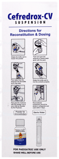 Cefredrox Cv Suspension 30ml