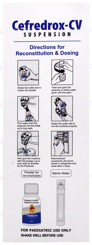 Cefredrox Cv Suspension 30ml