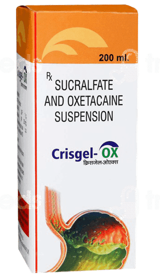 Crisgel Ox 1000/20 MG Oral Suspension 200 ML