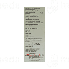 Cefuzen O 50 MG Oral Suspension 30 ML Cefuzen O 50 MG Oral Suspension 30 ML