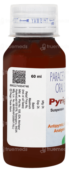 Pyrigesic 120 Suspension 60ml