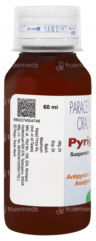 Pyrigesic 120 Suspension 60ml