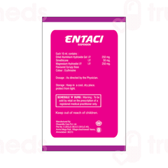 Entaci Mint Flavour Sugar Free Suspension 170ml Entaci Mint Flavour Sugar Free Suspension 170ml