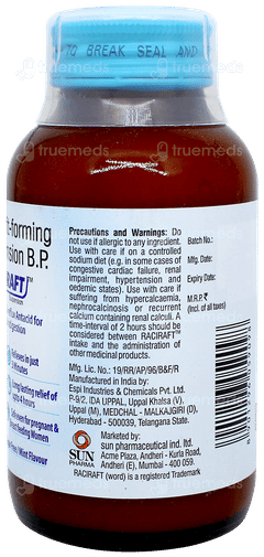 Raciraft Mint Flavour Sugar Free Suspension 200ml