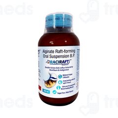 Raciraft Mint Flavour Sugar Free Suspension 200ml Raciraft Mint Flavour Sugar Free Suspension 200ml