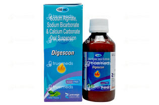 Digescon Mint Flavour Sugar Free Oral Suspension 150ml