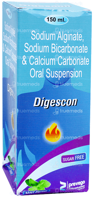 Digescon Mint Flavour Sugar Free Oral Suspension 150ml