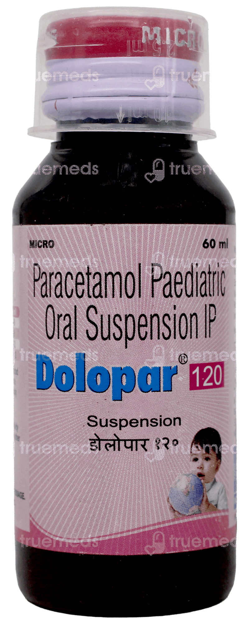 Dolopar 120 Mg Suspension 60 Ml - Uses, Side Effects, Dosage, Price ...