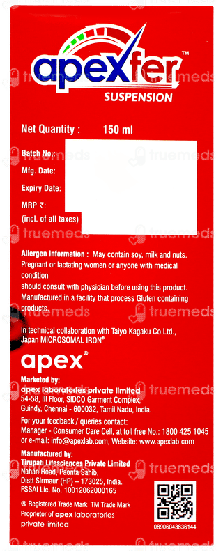 Apexfer Suspension 150ml