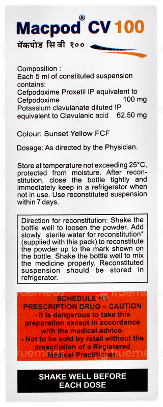 Macpod Cv 100 Suspension 30ml