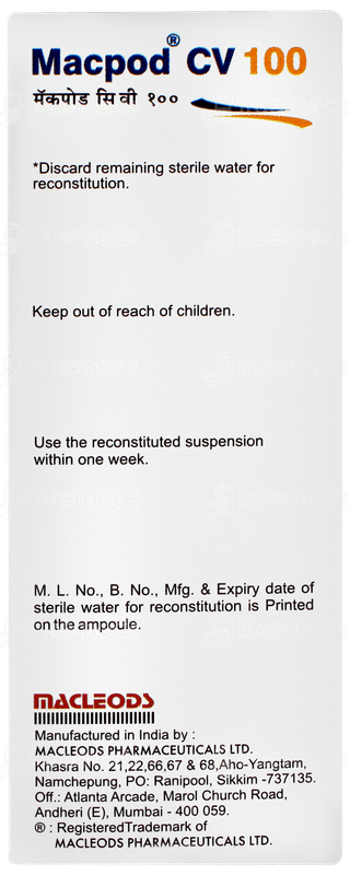 Macpod Cv 100 Suspension 30ml